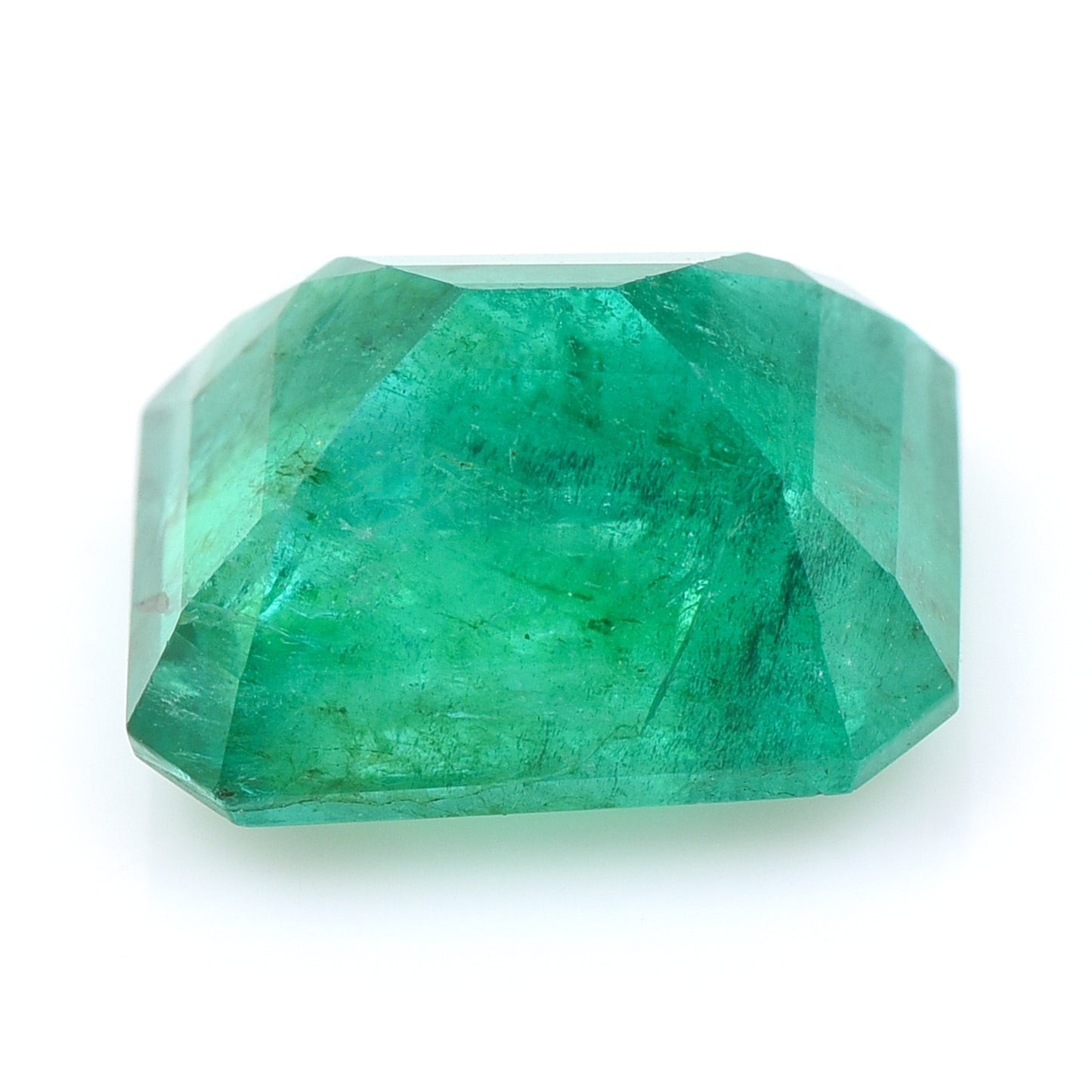 3.54 Natural Beryl Emerald Emerald Cut Gemstone