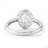 1.98 Carats Lab Grown Diamond 14K Gold Ring