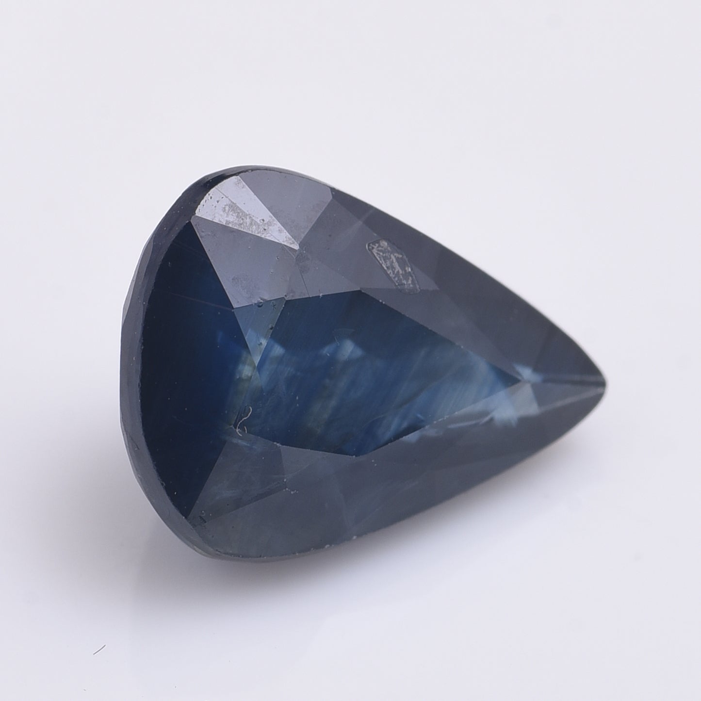 5.47 Natural Corundum Sapphire Pear Mixed Cut Gemstone