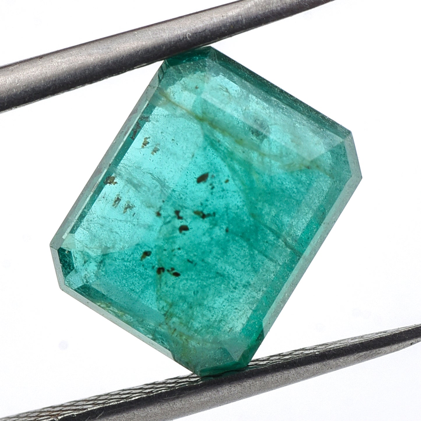 3.27 Natural Beryl Emerald Emerald Cut Gemstone