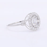 2.58 Carats Lab Grown Diamond 14K Gold Ring
