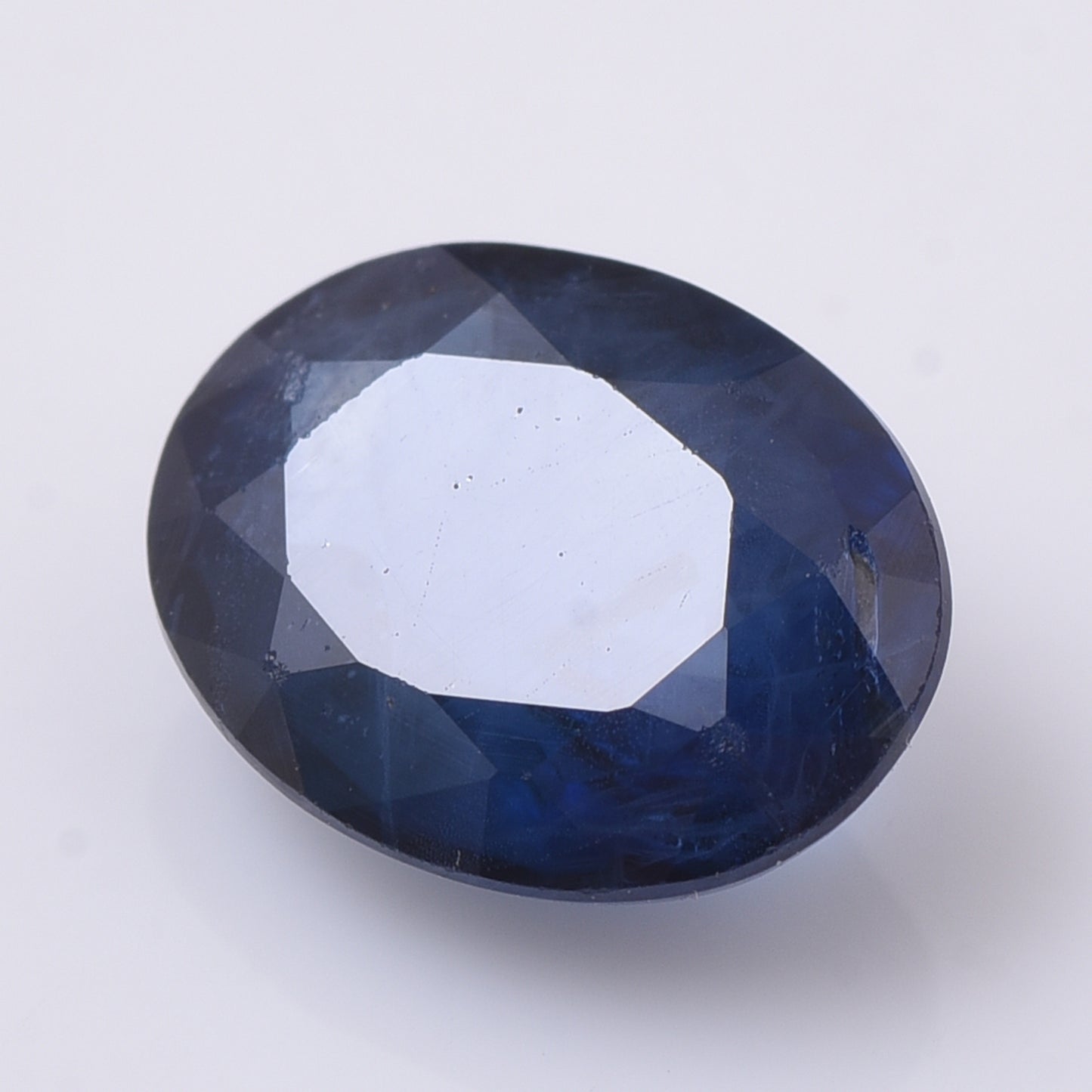 2.36 Natural Corundum Sapphire Oval Mixed Cut Gemstone