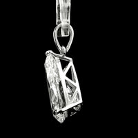 4.82 Carats Lab Grown Diamond 14K Gold Pendant