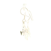 3.21 Ct Peridot 925 Sterling Silver Earrings