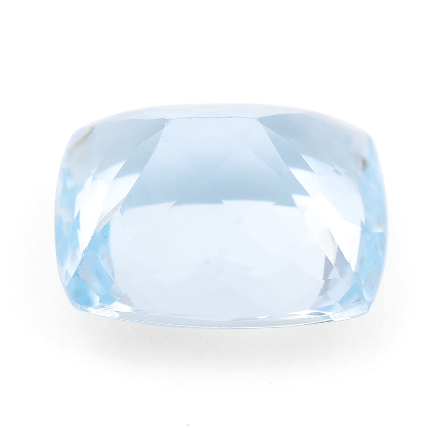 5.5 Natural Beryl Aquamarine Rectangular Cushion Mixed Cut Gemstone