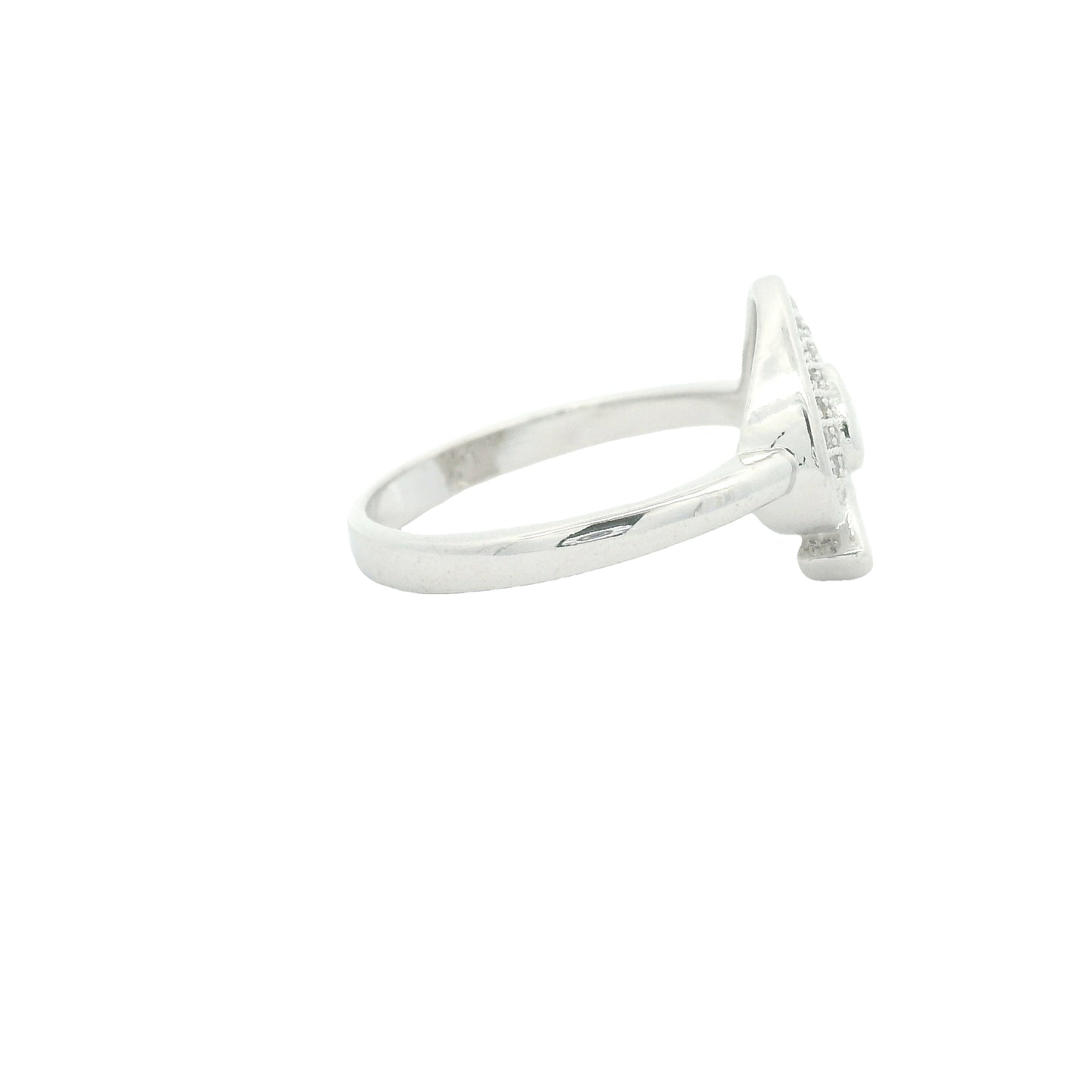 1.52 Ct Cubic Zirconia 925 Sterling Silver Ring
