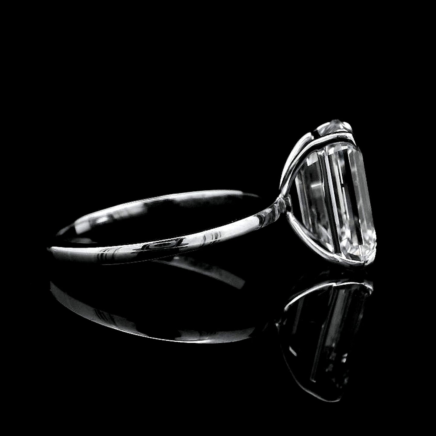 5.06 Carats Lab Grown Diamond 14K Gold Ring