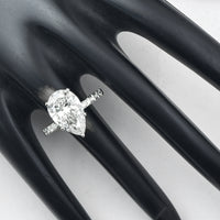4.77 Carats Lab Grown Diamond 950 Platinum Ring