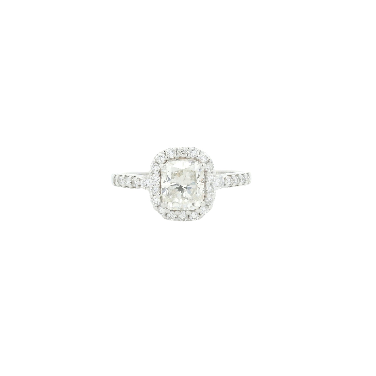 1.46 Carats Lab Grown Diamond 14K Gold Ring