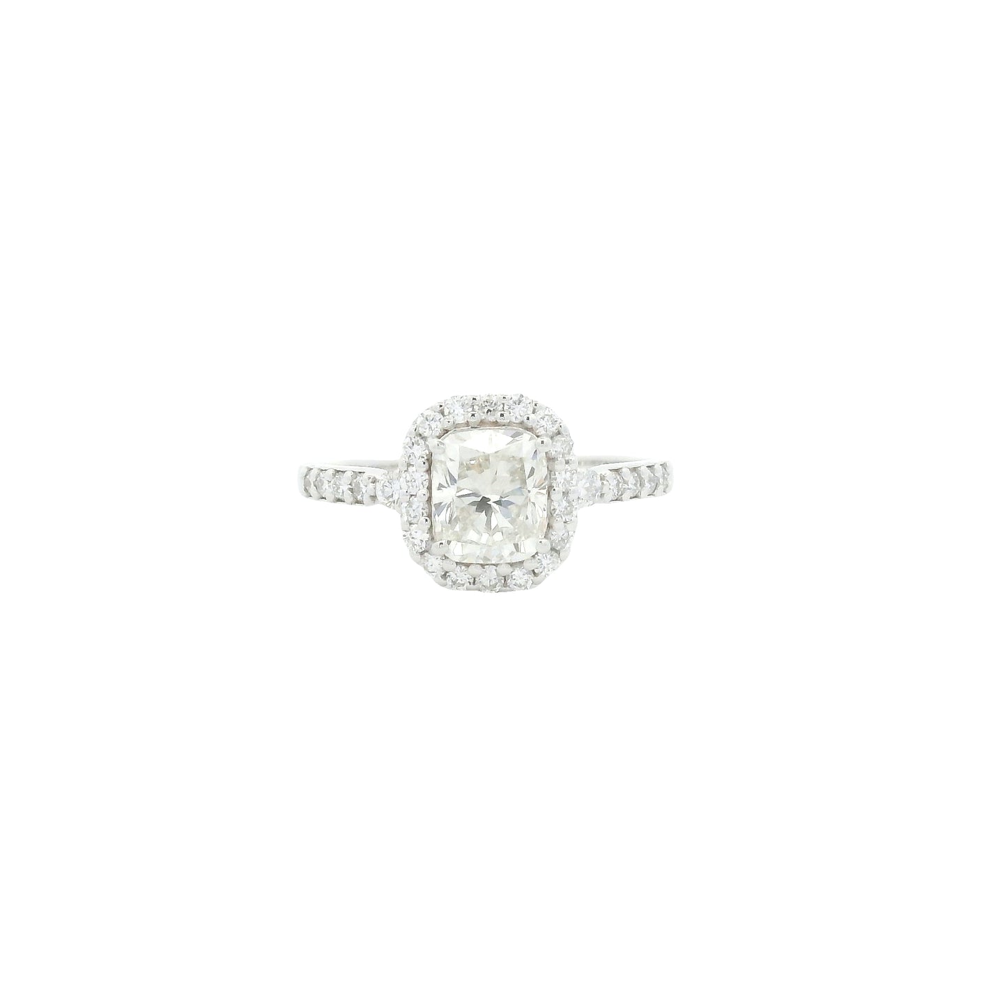 1.46 Carats Lab Grown Diamond 14K Gold Ring