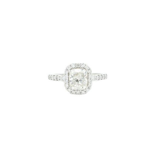 1.46 Carats Lab Grown Diamond 14K Gold Ring