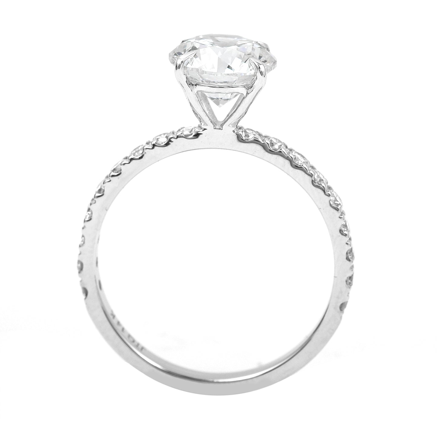 2.28 Carats Lab Grown Diamond 14K Gold Ring