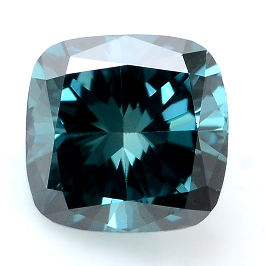 0.25 Carat Blue Diamond Cushion Loose Gemstone