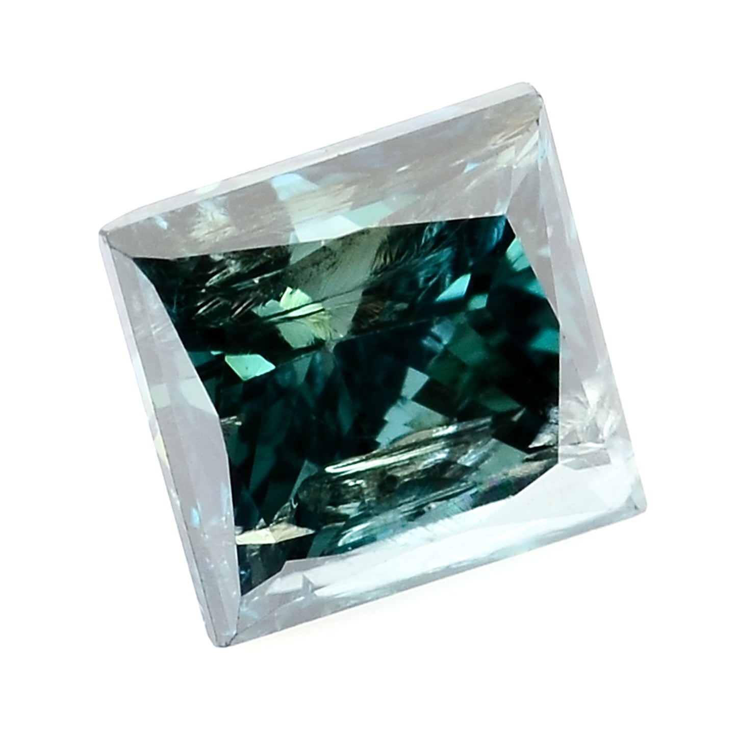 0.33 Blue Diamond Sqaure Loose Gemstone