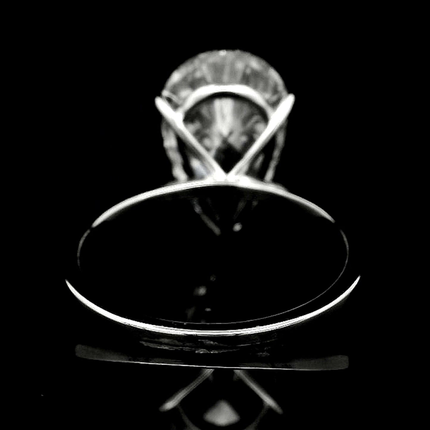 4.61 Carats Lab Grown Diamond 14K Gold Ring