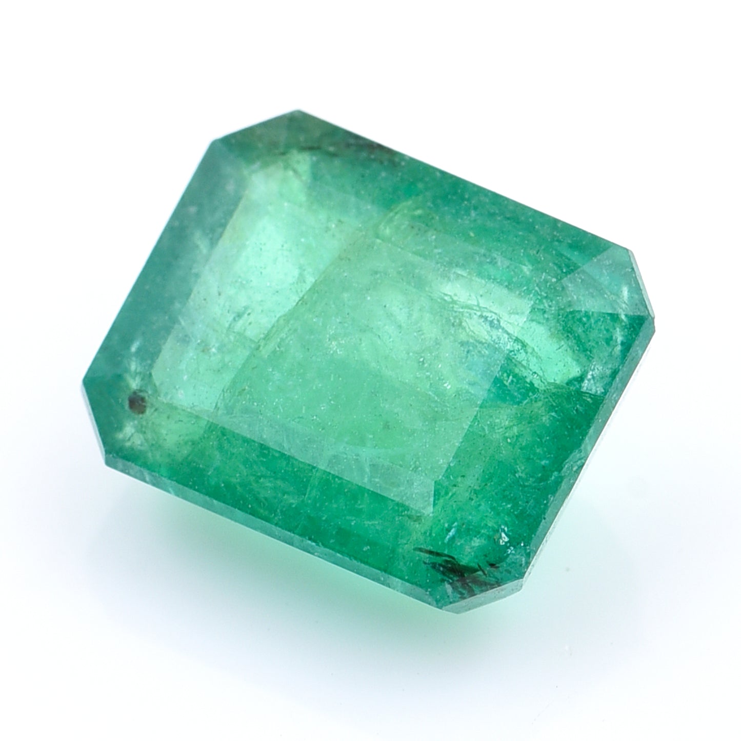 3.48 Natural Beryl Emerald Emerald Cut Gemstone