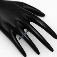 2.15 Ct Round Sapphire 14K Gold Ring