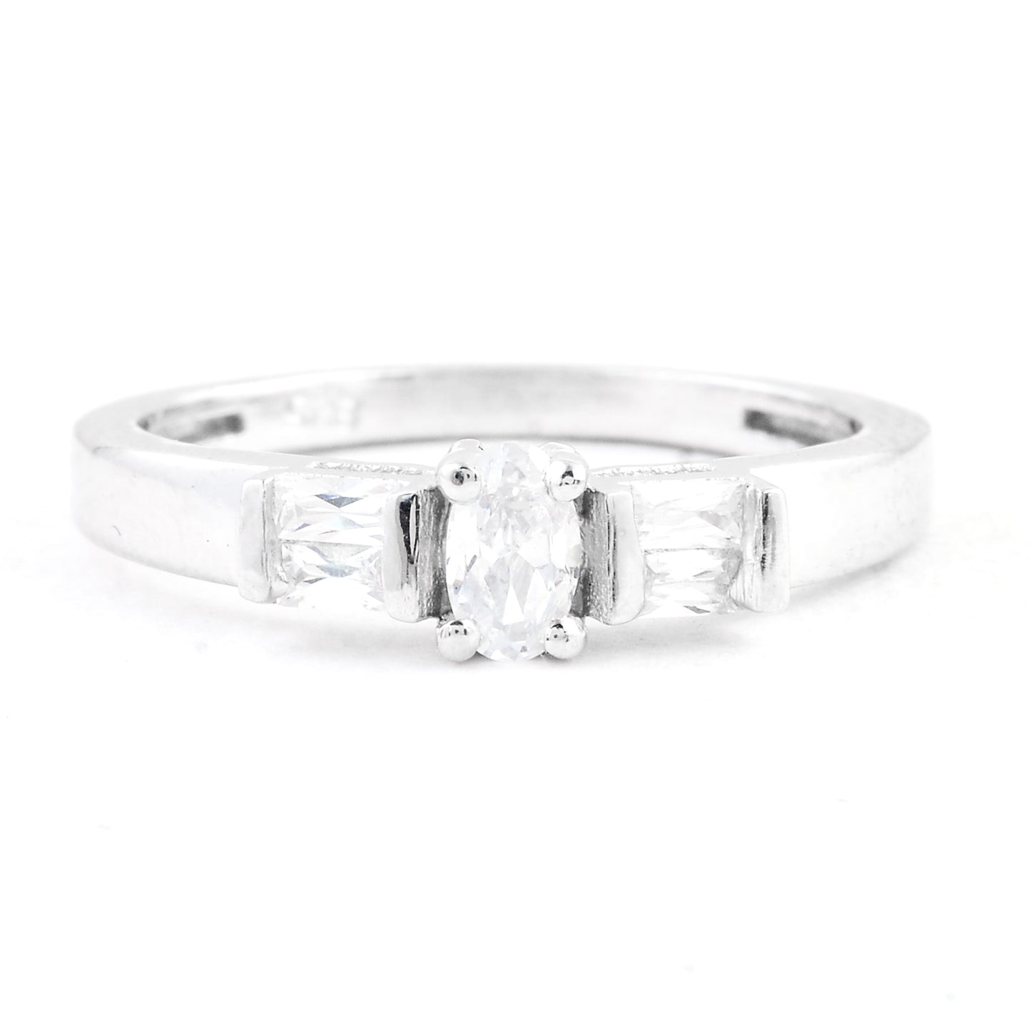 1.11 Ct Cubic Zirconia 925 Sterling Silver Ring