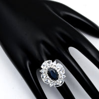 8.02 Carats Sapphire 14K Gold Ring