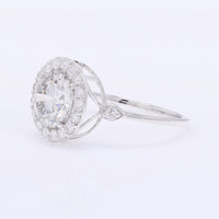 2.58 Carats Lab Grown Diamond 14K Gold Ring