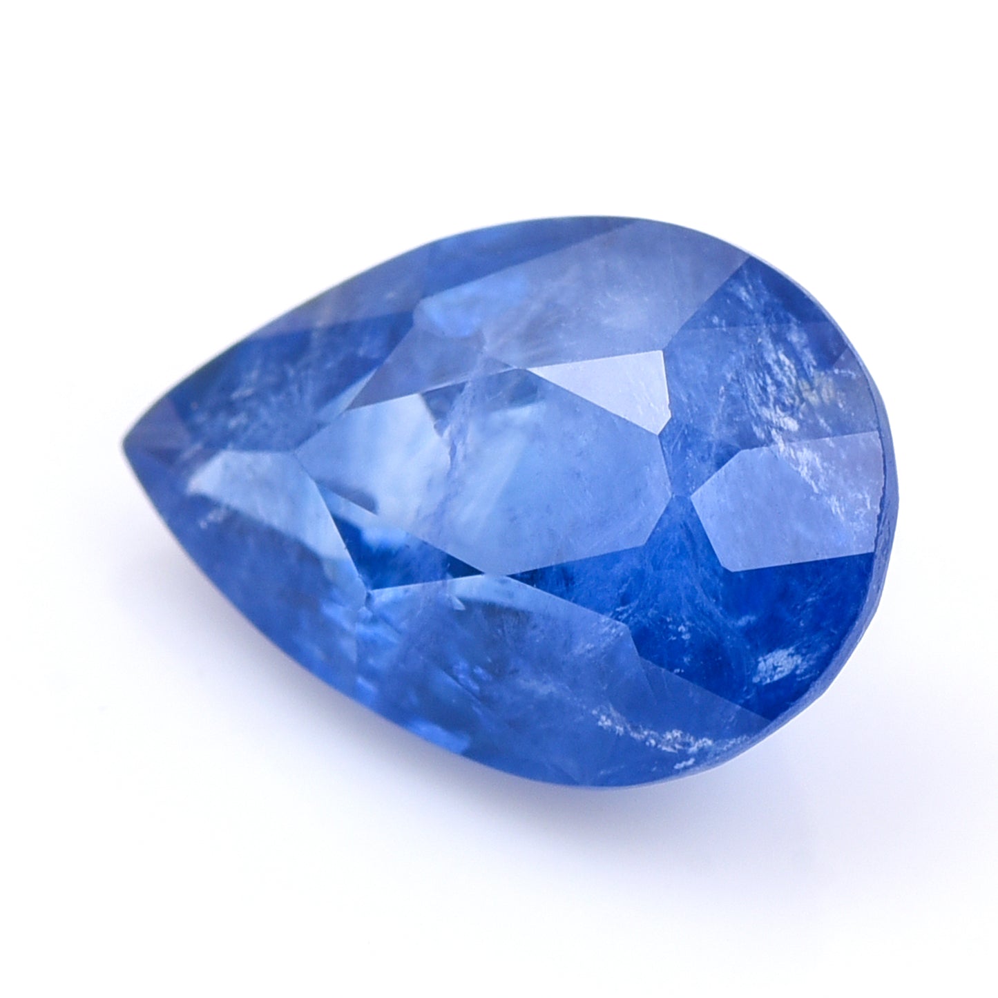2.71 Natural Corundum Sapphire Pear Mixed Cut Gemstone