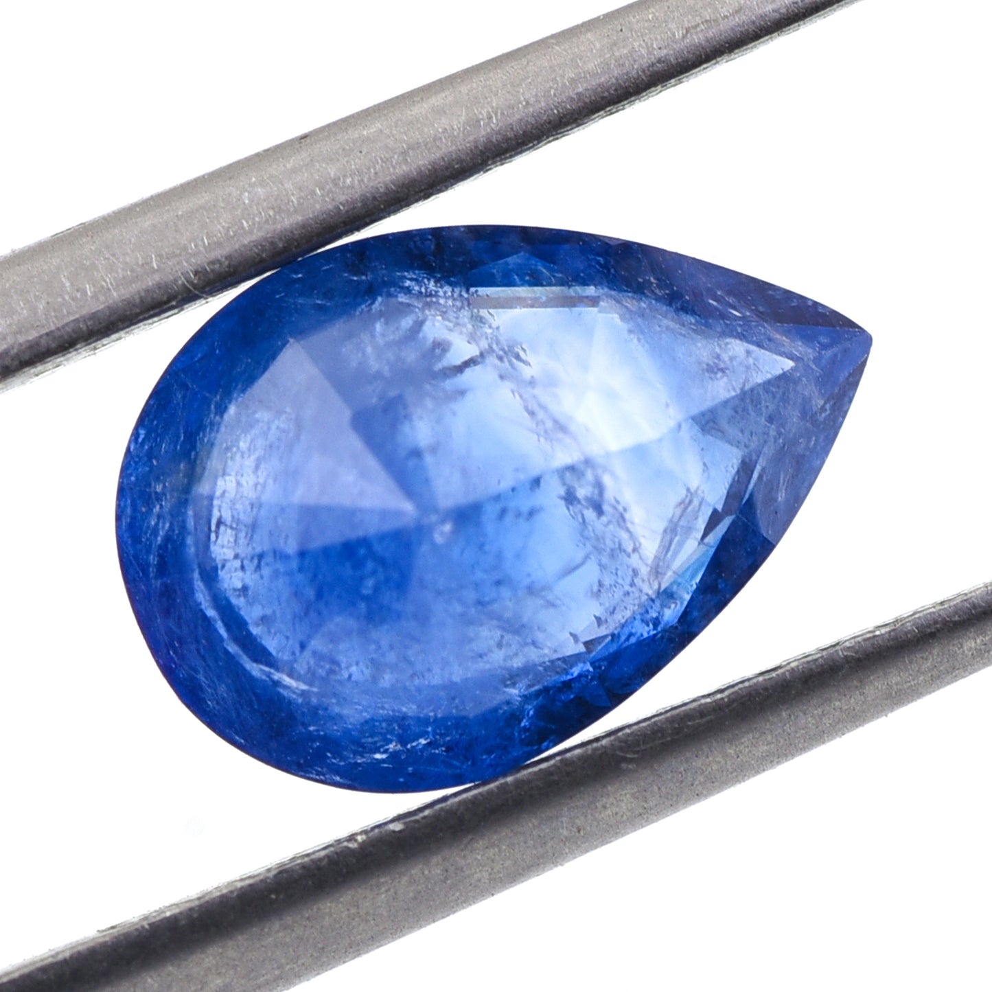2.71 Natural Corundum Sapphire Pear Mixed Cut Gemstone