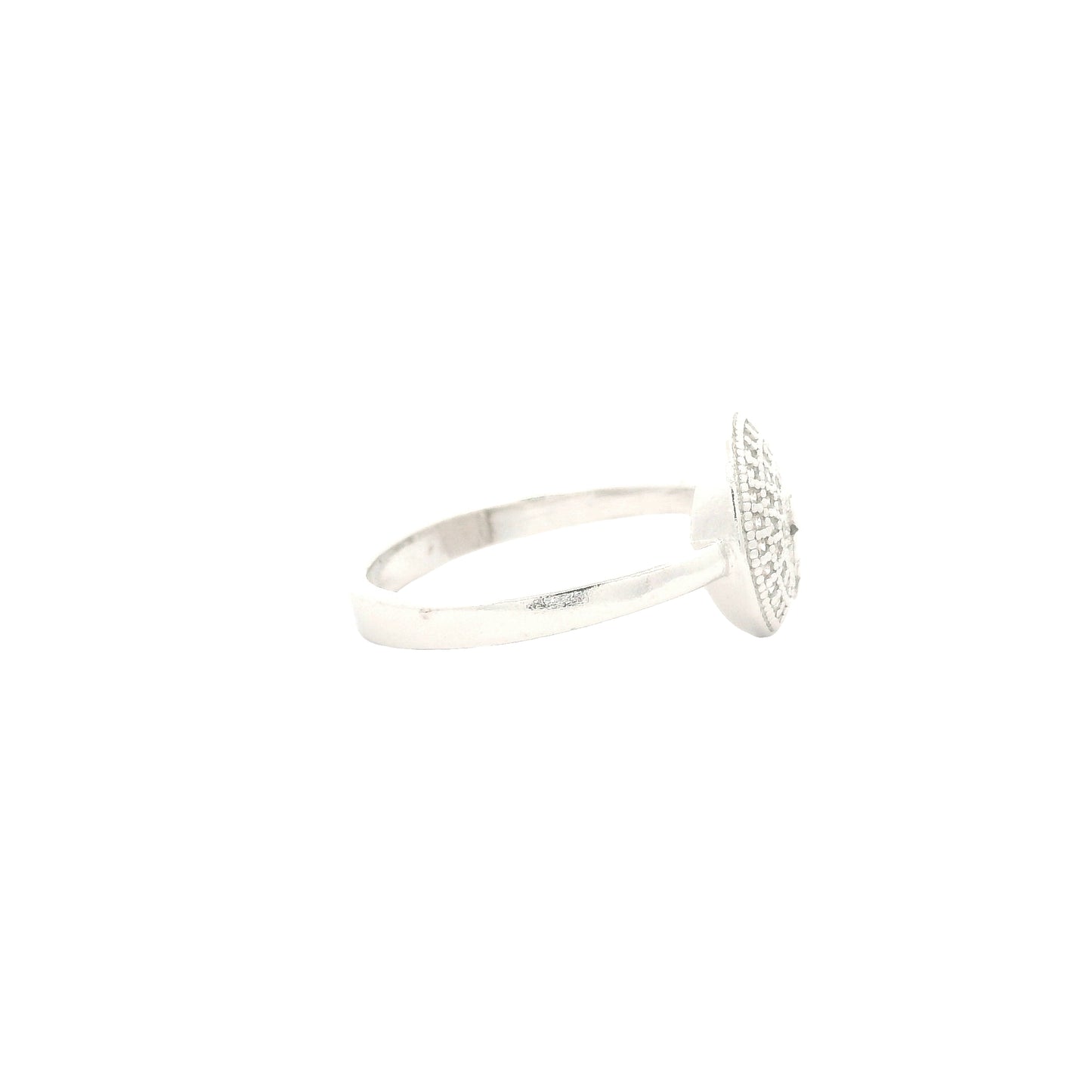 1.55 Ct Cubic Zirconia 925 Sterling Silver Ring