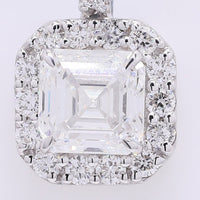 2.43 Carats Lab Grown Diamond 14K Gold Pendant