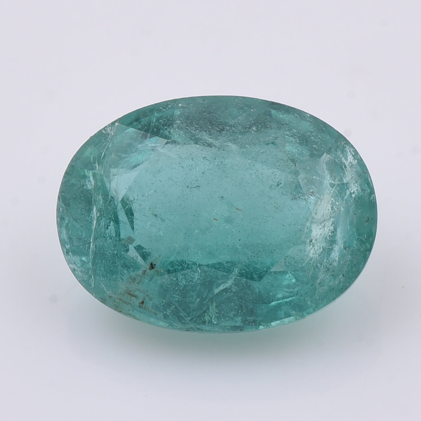 1.4 Natural Beryl Emerald Oval Mixed Cut Gemstone