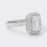 2.14 Carats Lab Grown Diamond 14K Gold Ring