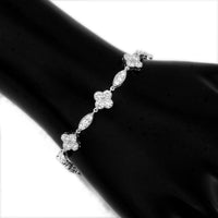 2.43 Carats Lab Grown Diamond 14K Gold Bracelet