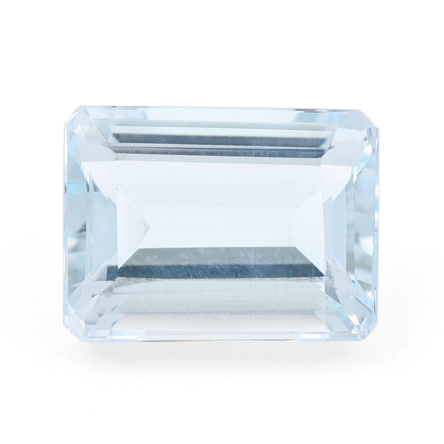 4.38 Natural Beryl Aquamarine Emerald Cut Gemstone