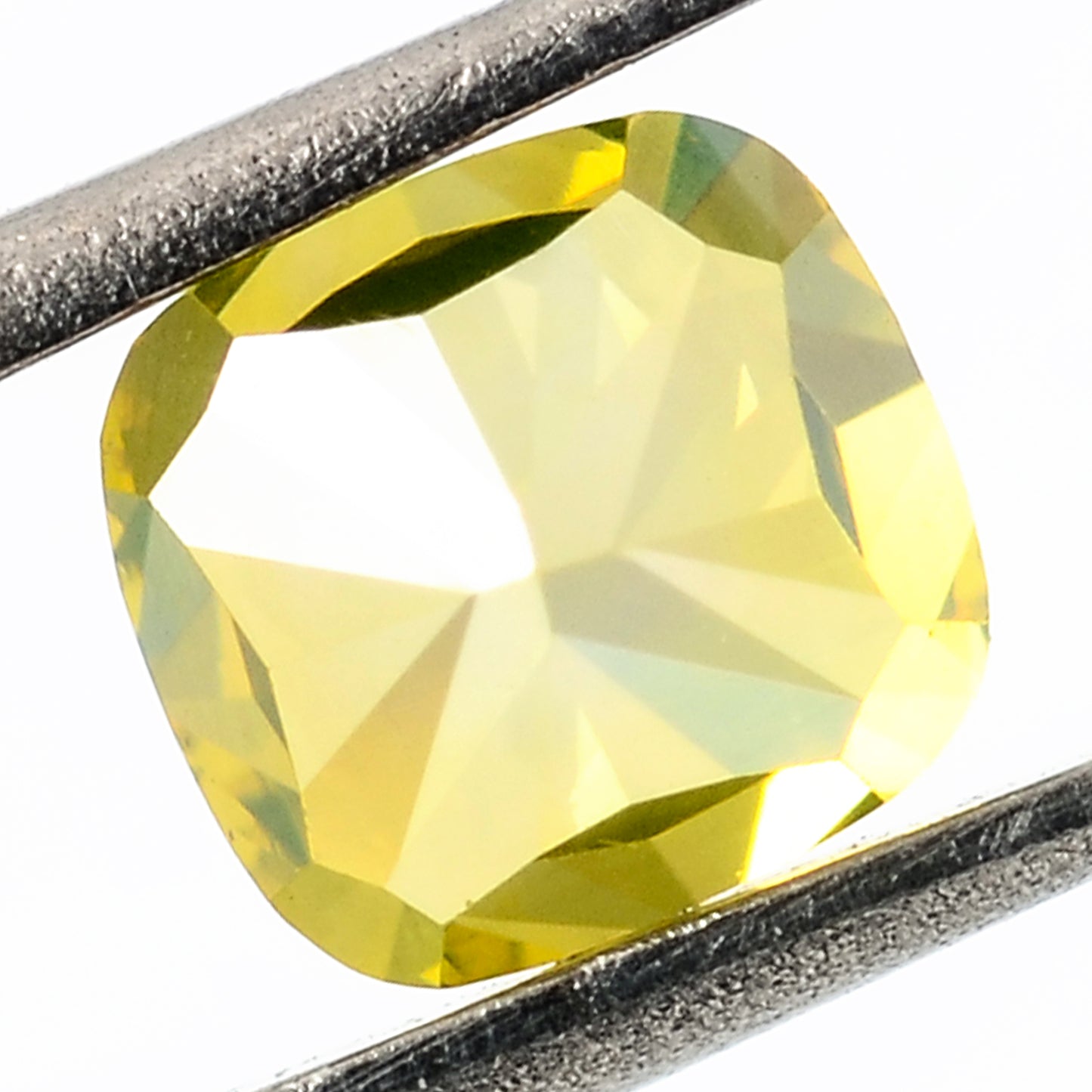 0.31 Carat Yellow Diamond Cushion Loose Gemstone