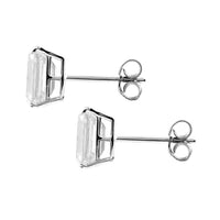 3.68 Carats Lab Grown Diamond 14K Gold Earrings