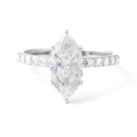 2.07 Carats Lab Grown Diamond 14K Gold Ring