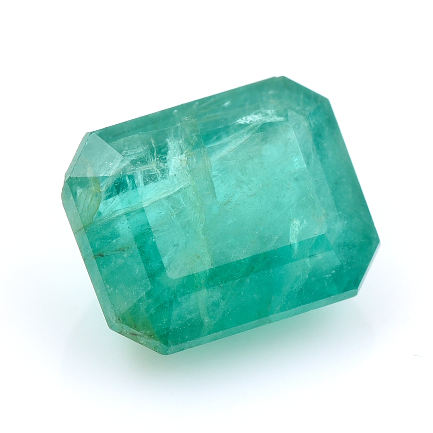 3.69 Natural Beryl Emerald Emerald Cut Gemstone