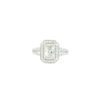 1.52 Carats Lab Grown Diamond 14K Gold Ring