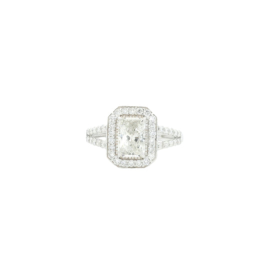 1.52 Carats Lab Grown Diamond 14K Gold Ring
