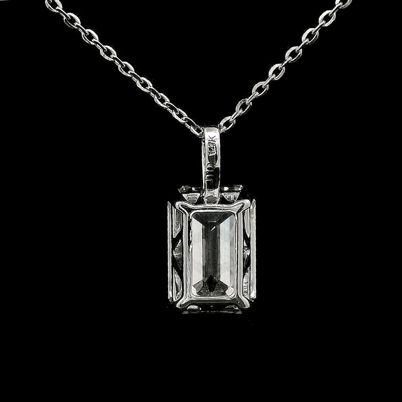 2.01 Carats Lab Grown Diamond 14K Gold Pendant