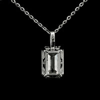 2.01 Carats Lab Grown Diamond 14K Gold Pendant