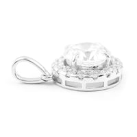 2.29 Carats Lab Grown Diamond 14K Gold Pendant