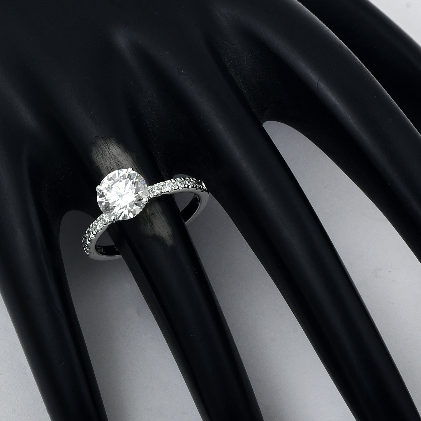 2.22 Carats Lab Grown Diamond 14K Gold Ring
