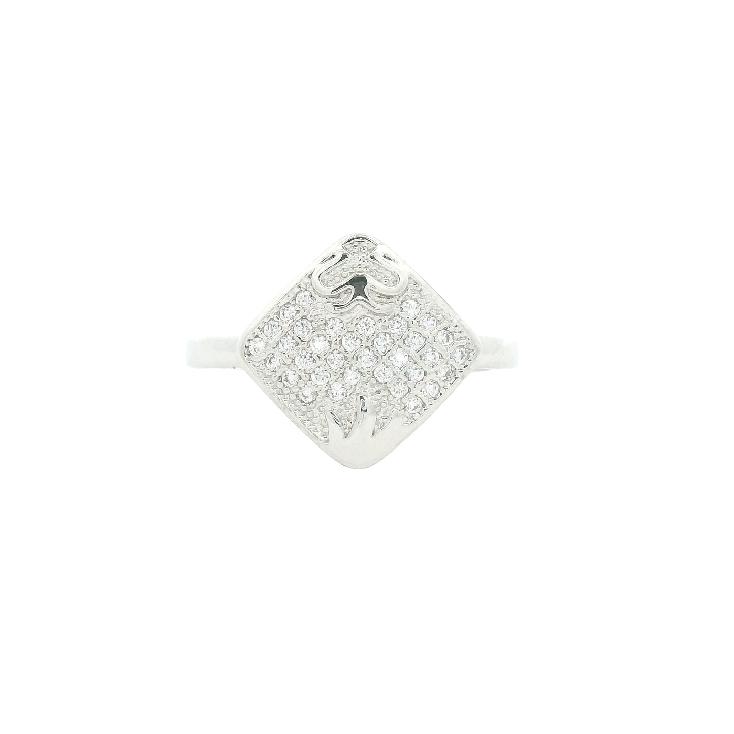 1.36 Ct Cubic Zirconia 925 Sterling Silver Ring