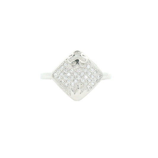 1.36 Ct Cubic Zirconia 925 Sterling Silver Ring