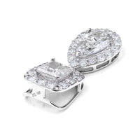 3.07 Carats Lab Grown Diamond 14K Gold Pendant