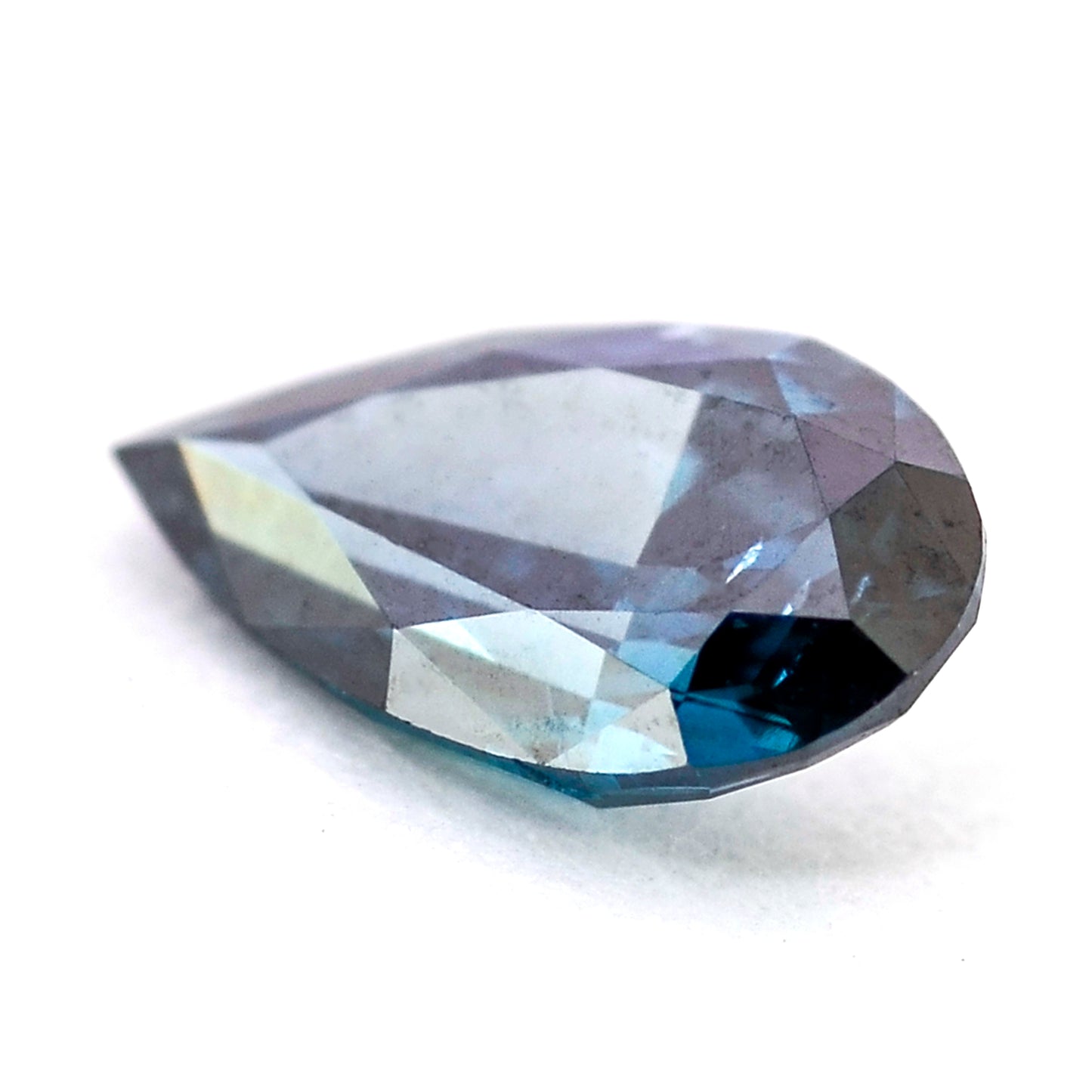 0.33 Blue Diamond Pear Loose Diamond
