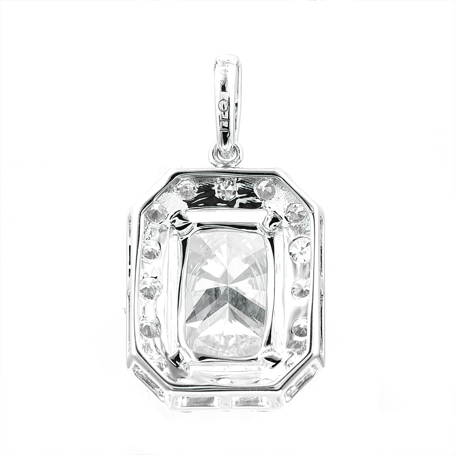 2.48 Carats Lab Grown Diamond 14K Gold Pendant
