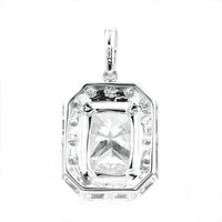 2.48 Carats Lab Grown Diamond 14K Gold Pendant