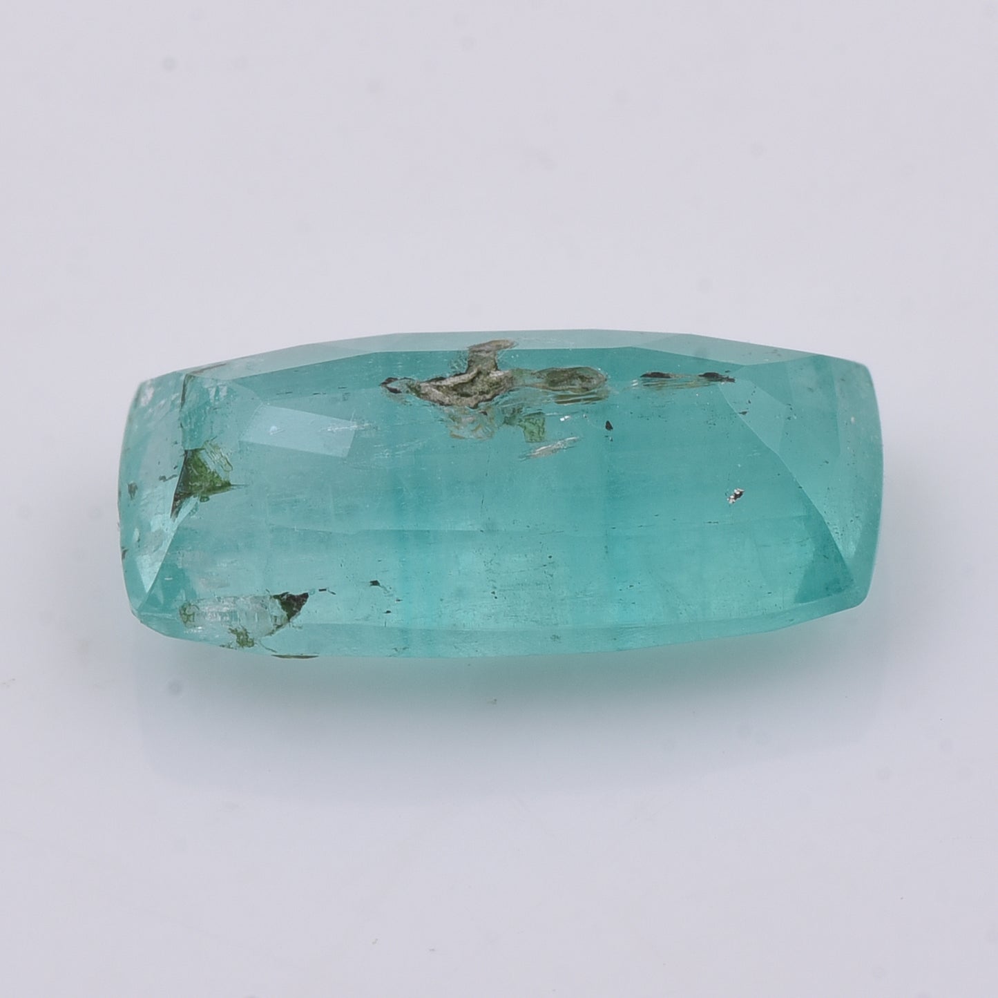 4.2 Natural Beryl Emerald Rectangular Cushion Mixed Cut Gemstone