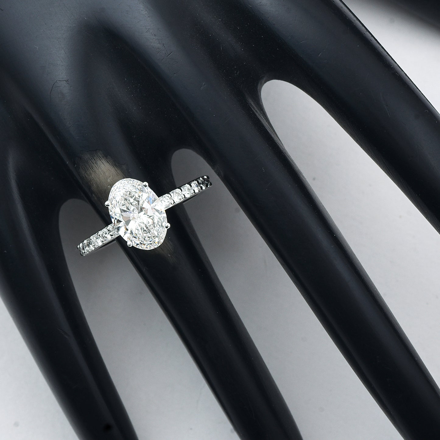 2.33 Carats Lab Grown Diamond 14K Gold Ring